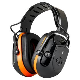 VEVOR Safety Earmuffs, Electronic Ear Muffs with 5.1 Bluetooth Technology Ear Protector, Noise Reduction Headphone NRR23dB