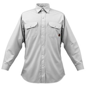 VEVOR FR Shirts for Men, 7oz. Flame Resistant Welding Jacket, Machine Washable Cotton Heat-Resistant Welding Shirt