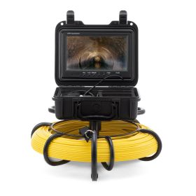 VEVOR Sewer Camera, 300 ft/91.5 m, 9" Screen Pipeline Inspection Camera with DVR Function, Waterproof IP68 Camera with 12 Adjustable LEDs