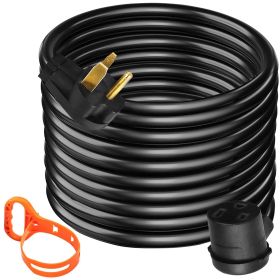 VEVOR Welder Extension Cord 40Amp 50ft 250V, Welding Power Cord with NEMA 6-50 Plug 8 Gauge 3 Prong for MIG,Lincoln,Plasma,Miller