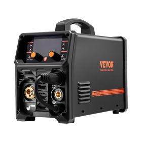 VEVOR MIG Welder, 200A Synergic Mig Welding Machine, 4-in-1 Gas MIG/Flux Core MIG/Stick/Lift TIG Multi-Process Welder Machine