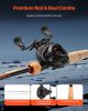 VEVOR Rod and Fishing Reel Combo, IM7 Carbon Fiber Baitcasting Rod and Reel Combo, Bass Fishing Pole with 7+1 BB System, 7.0:1 Gear Ratio, Cork Handle